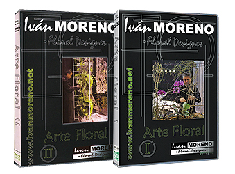 Cole��o DVD Arte Floral - Iv�n Moreno 1 e 2 